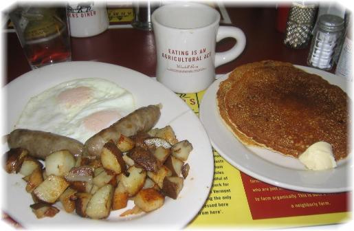 Breakfast at the Farmer's Diner